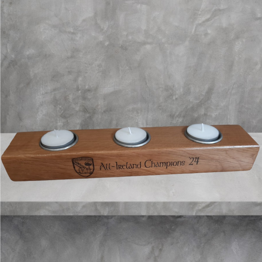 Three- Candleholder Armagh All Ireland