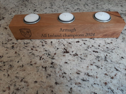 Three- Candleholder Armagh All Ireland